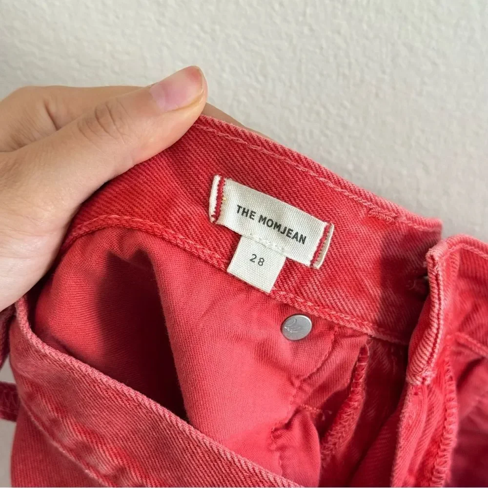 Madewell Garment Dyed Mom Jeans 28